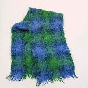 Yarrowvale Plaid Mohair Scarf